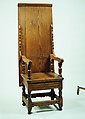 Chair-table, Red oak, yellow pine, white cedar, American