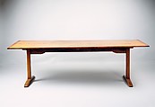 Dining Table, United Society of Believers in Christ’s Second Appearing (“Shakers”) (American, active ca. 1750–present), Pine, maple, basswood, American, Shaker