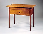 Work Table, United Society of Believers in Christ’s Second Appearing (“Shakers”) (American, active ca. 1750–present), Walnut, cherry, butternut, pine, basswood, American, Shaker