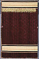 Portiere, Herter Brothers (German, active New York, 1864–1906), Silk velvet, cotton, wool, American