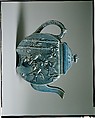 Teapot, Manufactured by Chelsea Keramic Art Works (1872–1889), Ceramic, American
