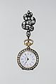 Watch and Pin, Tiffany & Co. (1837–present), Gold, diamonds, silver, American