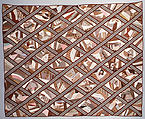 Quilt, Contained Crazy pattern, Nancy Doughty (born ca. 1790), Cotton, American