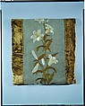 Pillow cover, Candace Wheeler (American, Delhi, New York 1827–1923 New York), Wool twill embroidered with wool and silk thread, silk velvet border, American
