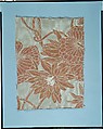 Woven water-lily sample, Associated Artists (1883–1907), Silk, woven, American