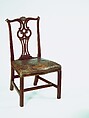 Side Chair, Mahogany, maple, American
