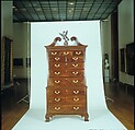 Chest-on-chest, Attributed to Thomas Affleck (1740–1795), Mahogany, mahogany veneer, white cedar,
yellow pine, tulip poplar, American