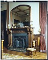 Gothic Library, Frederick Clarke Withers (American (born England), Shepton Mallet, Somersetshire 1828–1901 Yonkers, New York), Walnut, oak, pine, American