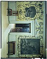 Woodwork and Wallpaper from the Great Hall of Van Rensselaer Manor House, Wood, paper, and paint, American
