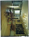 Woodwork and Wallpaper from the Great Hall of Van Rensselaer Manor House, Wood, paper, and paint, American
