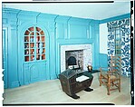 Fireplace wall paneling from the John Hewlett House, Probably John Hewlett, American