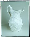 Pitcher, Attributed to American Porcelain Manufacturing Company (1854–1857), Porcelain, American