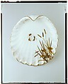 Tray, Ott and Brewer (American, Trenton, New Jersey, 1871–1893), Porcelain, American