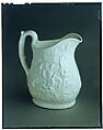 Pitcher, William Boch and Brothers (before 1844–ca. 1861), Porcelain, American