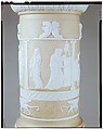 Centennial Pedestal, Designed by Karl L. H. Müller (1820–1887), Porcelain, American