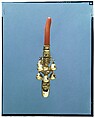 Rattle, Whistle, and Bells, Nicholas Roosevelt (1715–1769), Gold, coral, American