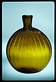 Bottle, Blown molded glass, American