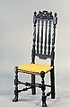 Banister-back chair, Maple, American