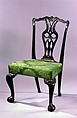 Side Chair, Mahogany, red oak, sweet gum, American