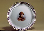 Benjamin Franklin, Pierrette Caudelot Perrin  French, Faience, French