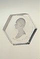 Paperweight, New England Glass Company American, Pressed glass, American