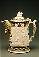 Pitcher, Union Porcelain Works (1863–1922), Porcelain, American