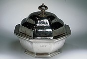 Butter Dish, William Forbes (baptized 1799, active New York, 1826–63), Silver, American