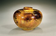 Vase, Designed by Theophilus A. Brouwer (1864–1932), Earthenware, American