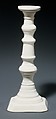 Candlestick, Porcelain, American