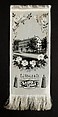 Bookmark, E. J. Neale and Company, Woven silk, American, Shaker
