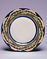 Plate, Maud Mason, Porcelain, overglaze enamel decoration, American