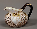 Cream Pitcher, Knowles, Taylor, and Knowles (1870–1929), Porcelain, American