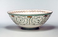Bowl, Ceramic Art Company, Trenton, New Jersey (American, 1889–1896), Porcelain, overglaze enamel decoration, American