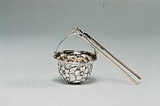 Tea Strainer, Andrew Ellicott Warner (1786–1870), Silver, American