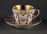 Cup, Attributed to Charles Cartlidge and Company (1848–1856), Porcelain, American