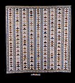 Quilt, Flying Geese pattern, Possibly Mary Spingler Fonderden Van Beuren (1810–1894), Cotton, American