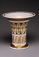 Vase, Tucker Factory (1826–1838), Porcelain, American