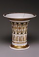 Vase, Tucker Factory (1826–1838)  , Philadelphia, Porcelain, American