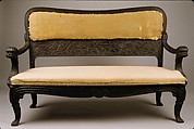 Sofa, John Scott Bradstreet and Company American, Cypress and chestnut, American