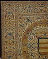Hanging with Crown and Escutcheon, Tapestry weave (cotton and wool), Peru