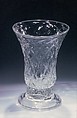 Jelly Glass, Blown pattern-molded lead glass, American or British