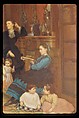 The Hatch Family, Eastman Johnson (American, Lovell, Maine 1824–1906 New York), Oil on canvas, American