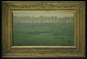 Dawn—Early Spring, Dwight William Tryon (1849–1925), Oil on wood, American