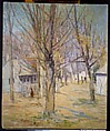 Connecticut Village (Going to School), Julian Alden Weir (American, West Point, New York 1852–1919 New York), Oil on canvas, American