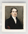 Portrait of a Gentleman, Nathaniel Rogers (American, Bridgehampton, New York 1788–1844 Bridgehampton, New York), Watercolor on ivory, American