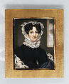 Portrait of a Lady, Nathaniel Rogers  American, Watercolor on ivory, American