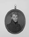 Portrait of a Gentleman, Nathaniel Rogers  American, Watercolor on ivory, American