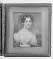 Portrait of a Lady, Nathaniel Rogers  American, Watercolor on ivory, American