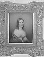 Portrait of a Lady, William Harrison Scarborough  American, Watercolor on ivory, American