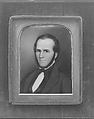 Portrait of a Gentleman, Moses B. Russell American, Watercolor on ivory, American